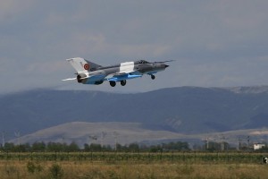 Decolare MiG-21 LanceR pentru exercitiul demonstrativ